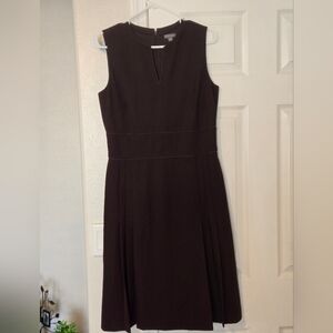 Ann Taylor Elegant Dark Brown Dress